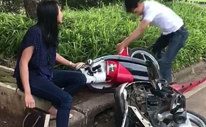 Adi Si Pembanting Motor Diamankan Polisi