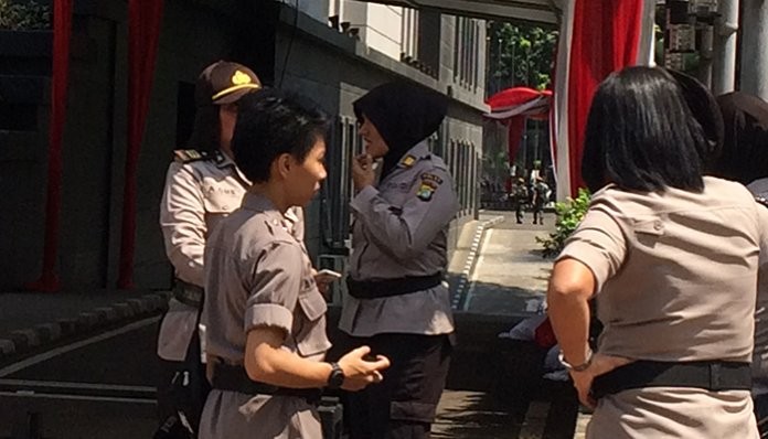 Gedung MK Dijaga Ketat Jelang Kedatangan Tim Hukum BPN Prabowo-Sandi