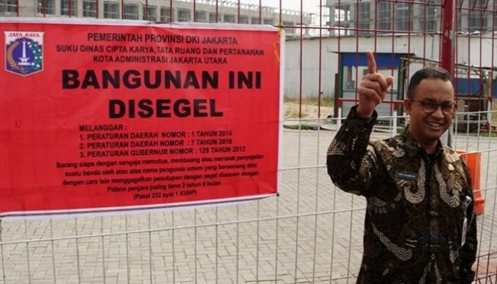 Anies Didesak Uji Penerbitan IMB Pulau Reklamasi