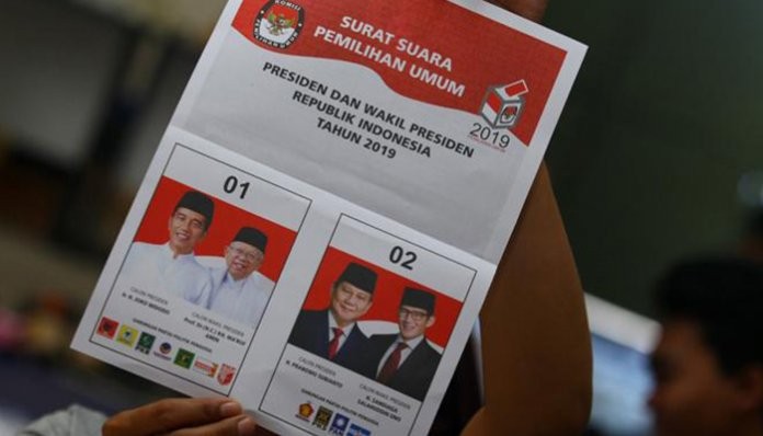 Viral Video Surat Suara Sudah Tercoblos Untuk Pasangan Jokowi-Ma’ruf