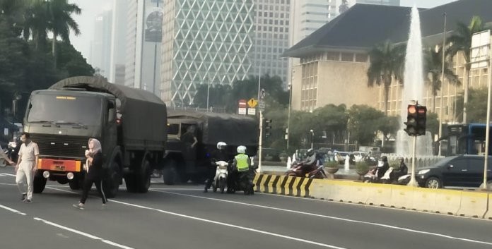 Ada Sidang Sengketa Pilpres di MK, Polda Buat Rekayasa Lalin