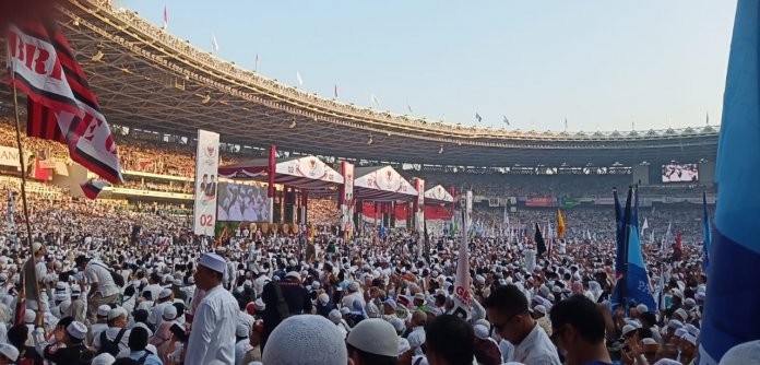 Dihadapan Jutaan Orang, Prabowo Minta Rakyat Yakin Menang