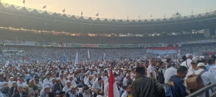 Sandi Terharu Lihat Lautan Manusia Padati GBK