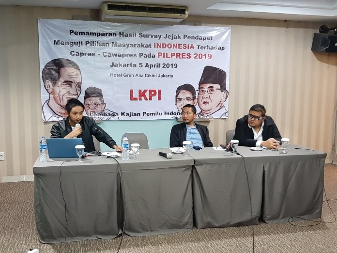 Survei LKPI, Prabowo-Sandi Diprediksi Menang dengan Elektabilitas 58,1 persen