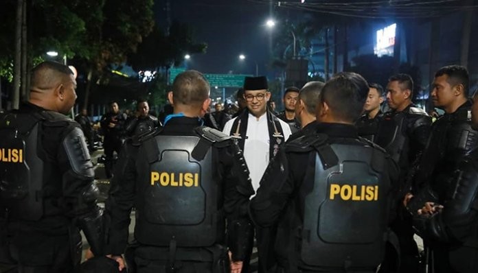 Pos Polisi Sabang Yang Terbakar Saat Kerusuhan Akan Dibangun Kembali