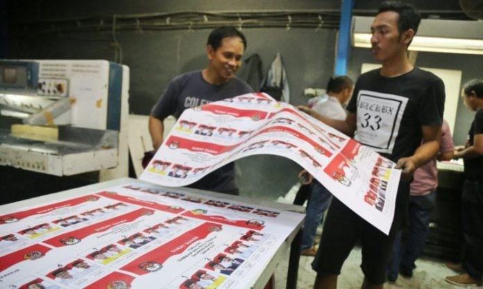 Polri Terjunkan Hampir 200 Ribu Personel Amankan Pencetakan Surat Suara