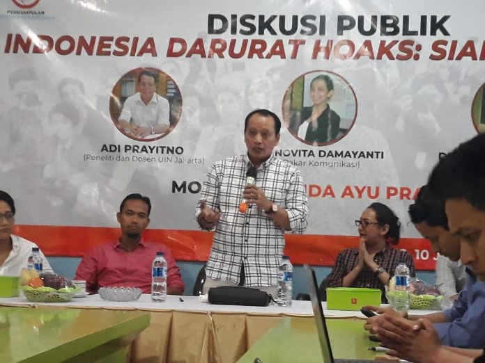 IPI Dorong Ada Gerakan Nasional Jadikan Hoaks Musuh Bersama