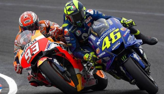 MotoGP Italia: Marquez Start Terdepan, Rossi Ke-18