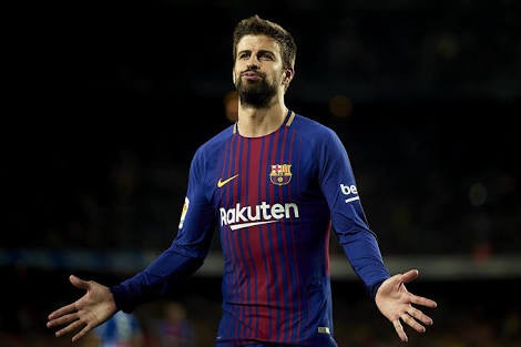 Habis Cukur Madrid, Pique Bikin Gerakan Ganas!!!