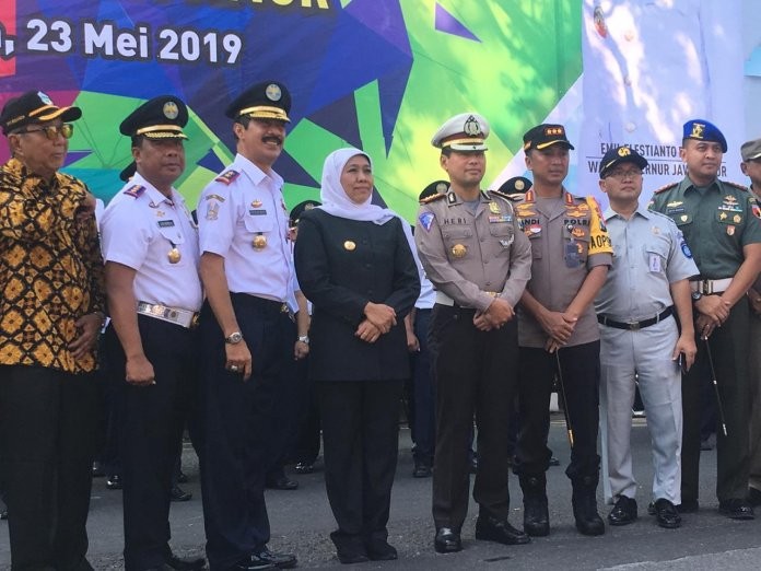 Khofifah Harap Layanan Arus Mudik di Jatim Berjalan Baik