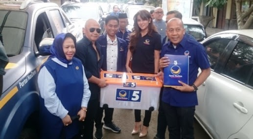 Olla Ramlan Maju Caleg DPR RI dari Nasdem