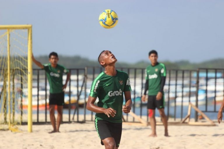 Tekad Kuat Kontestan Piala AFF Sepak Bola Pantai 2018