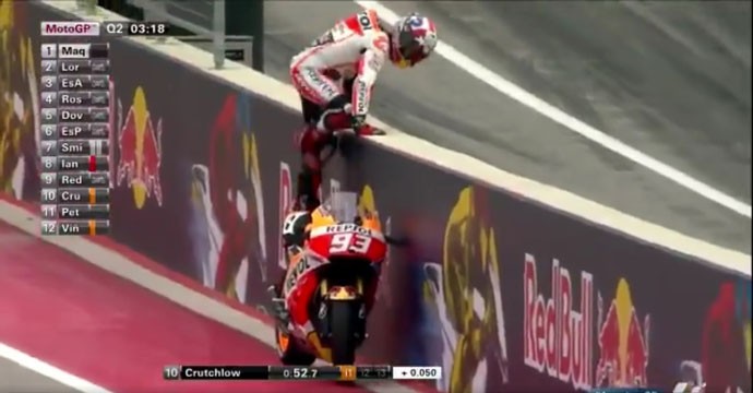 Dihukum Penalti, Marquez Mengaku Tak Lihat Iannone