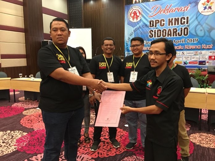Miliki Keanggotaan 350 orang, DPC KNCI Sidoarjo Dideklarasikan