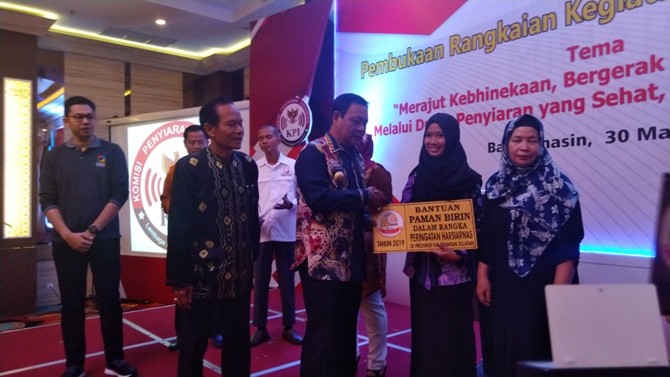 Gubernur Kalsel Membuka Secara Resmi Peringatan Harsianas