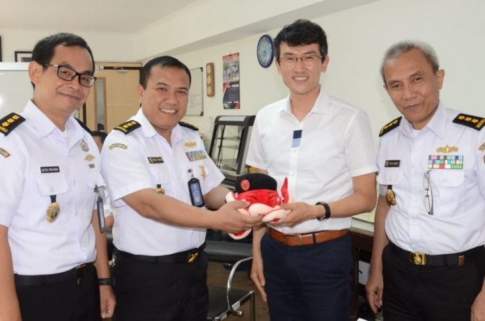 Tindak Lanjuti Kerja Sama, KCG Datangi Mabes Bakamla