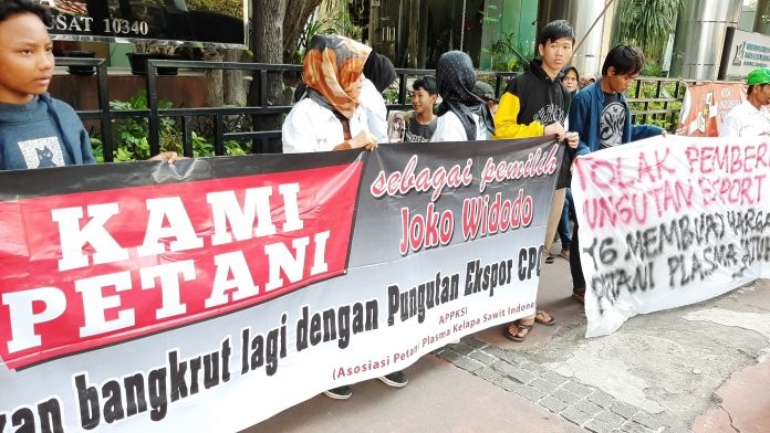 Geruduk Kantor Luhut, APPKSI Minta Menko Maritim Tolak Pemberlakuan Pungutan Ekspor CPO