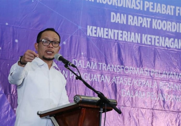 Menaker Hanif Dhakiri, Minta Pengantar Kerja dan Atnaker Ciptakan Terobosan Layanan Publik