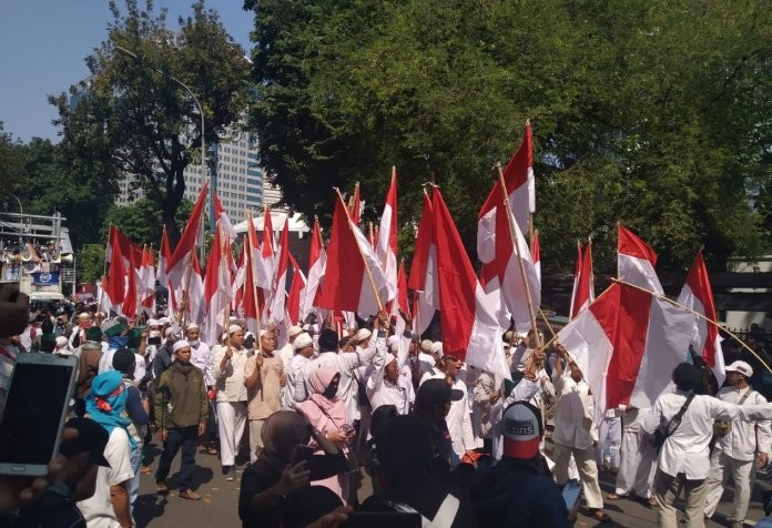 Orator Ajak Massa Viralkan Aksi Kawal MK