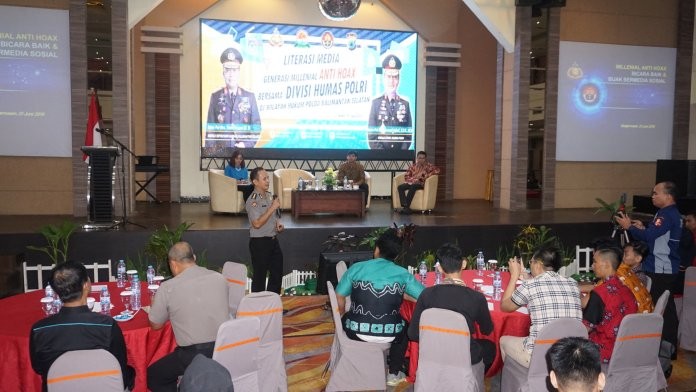 Sasar Millenial Kalsel Demi Tekan Hoax
