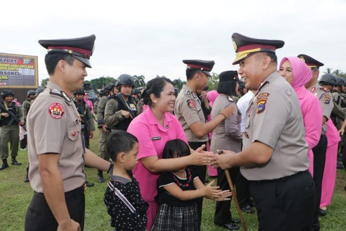 Kapolda Kalsel Pimpin Korps Raport Kenaikan Pangkat