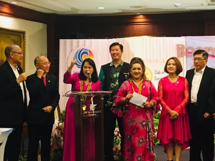 Resmi! Diana Andalusi Dikukuhkan Sebagai Presiden Rotary Club Surabaya Darmo