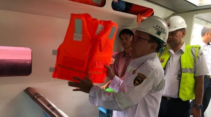 Kemenhub Uji Petik Kapal Penumpang di Tanjung Balai Karimun