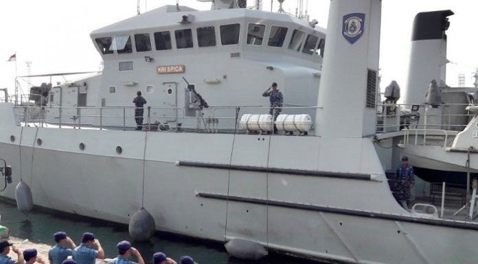 Survei Hidro-oseanografi, Pushidrosal Kerahkan KRI Spica-934 di Selat Karimata
