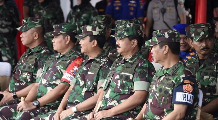 Apel Gelar Pengecekan Personel dan Materiil, Panglima Berikan Arahan