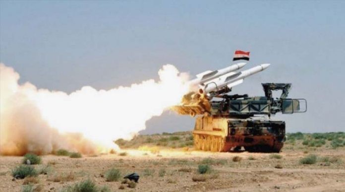 Militer Suriah Kembali Tembak Jatuh Rudal Tak Dikenal