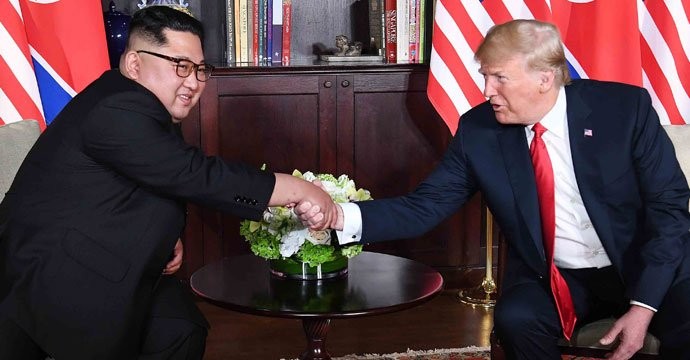 Pemerintah Sambut Baik Pertemuan Trump Dan Jong Un