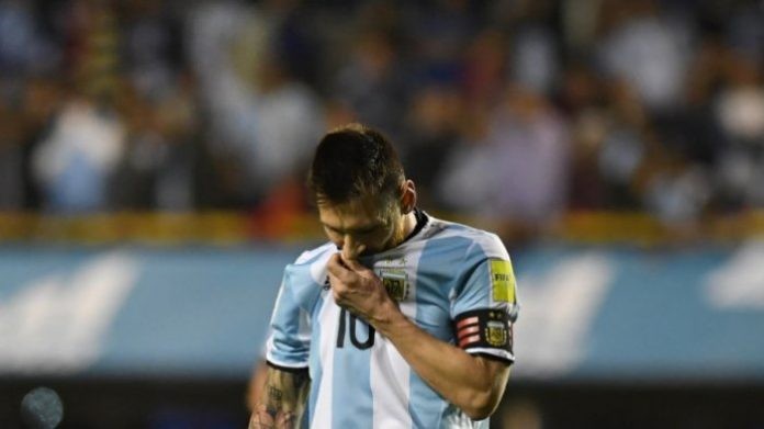 Argentina Vs Islandia, Messi Tampak Frustasi