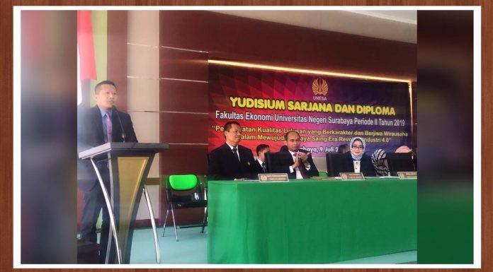Yudisium FE Unesa : Kualitas Lulusan yang Berdaya Saing di Era Revolusi Industri 4.0
