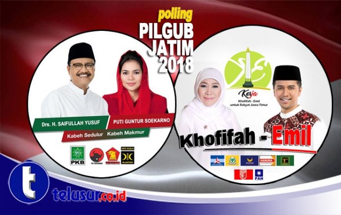 Ikuti Polling Pilkada Jatim : All NU Final, Siapa Unggul..?