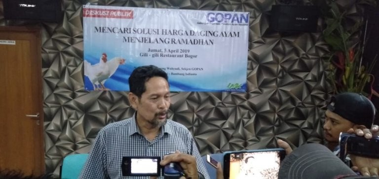 Stabilkan Harga Ayam Potong, GOPAN Siap Bersinergi dengan Pemerintah