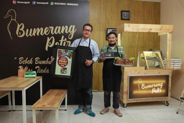 Dika-Diko Buka Usaha Bidang Kuliner, “Bumerang Petir” yang Manjakan Masyarakat