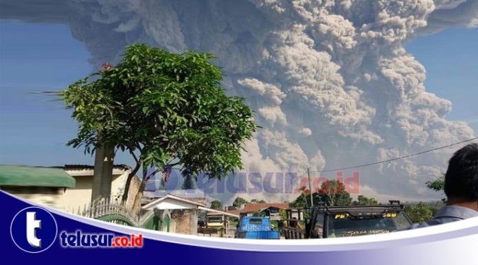 Tak Benar Ada Korban Tewas Akibat Letusan Gunung Sinabung Pagi Ini