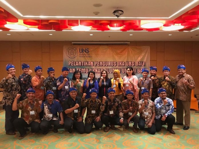 Resmi Dilantik, IKA UNS Bali Siap Beri Karya Nyata Untuk Bali