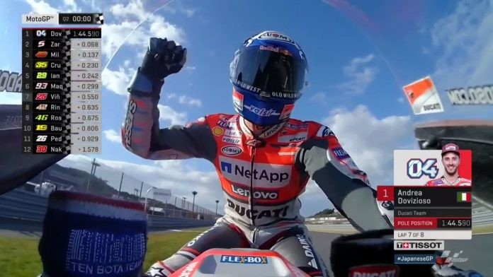 Kualifikasi MotoGP Jepang, Dovizioso Raih Pole Position