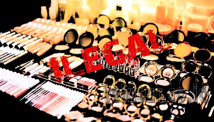 BPOM Geledah Empat Pabrik Kosmetik Ilegal Di Kalideres