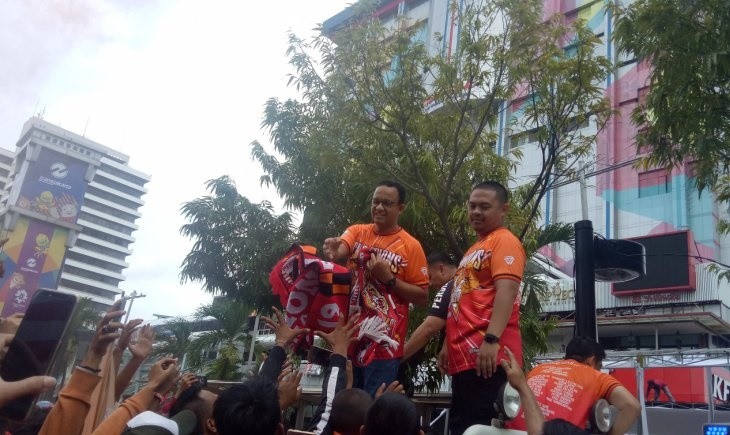 Anies di Perayaan Persija: Insya Allah Kemenangan Ini Jadi Babak Baru