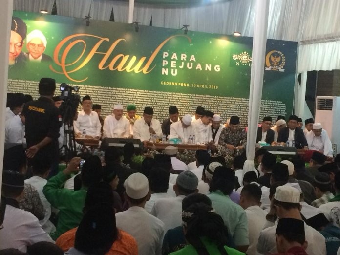 Di Haul Para Pejuang NU, Cak Imin Doakan Ma’ruf Amin Menang Pilpres