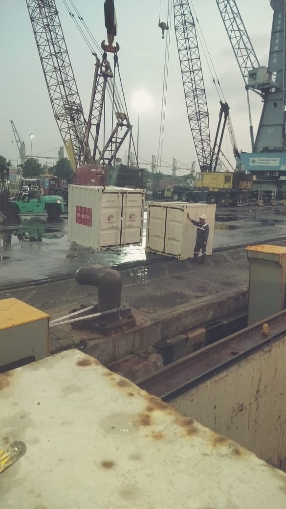 Pengiriman Perdana Program Kontainer Masuk Desa, Tiga Ton Beras diangkut Kapal Tol Luat ke Talaud