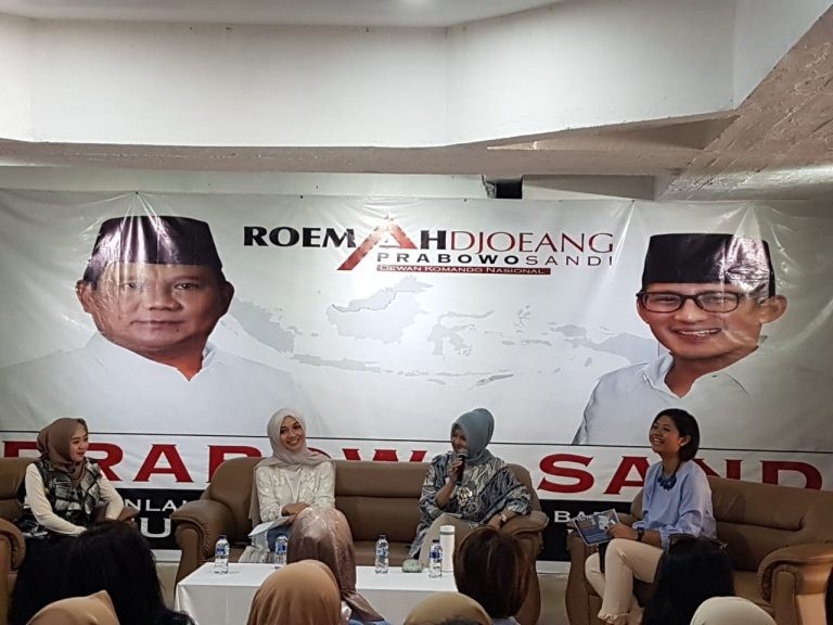 Ekonomi Belum Stabil Nur Asia Uno Himbau MAsyarakat jangan ‘Lapar Mata’
