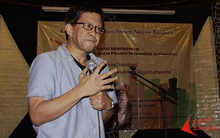 Tunggu Putusan 20% PT, Rocky Gerung: MK Tertinggal oleh Kegenitan Talk Show