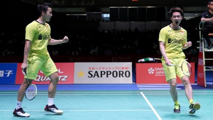 Semifinal Piala Thomas; Kevin-Marcus Bawa Indonesia Imbangi Cina