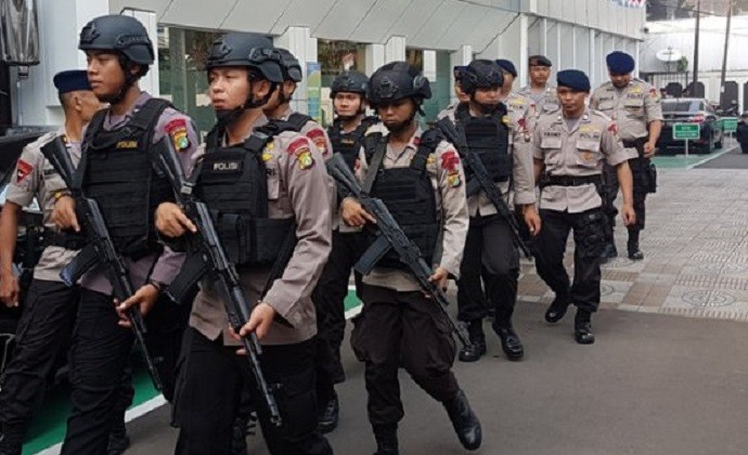 Polisi Jaga Ketat Sidang Vonis Pembubaran JAD