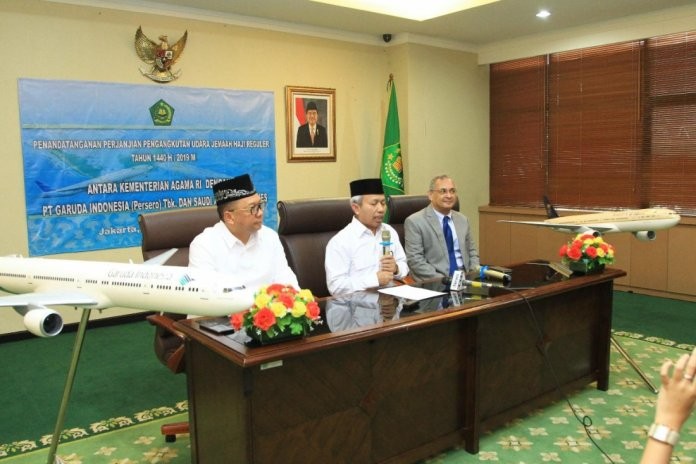 Ratusan Ribu Haji Indonesia Akan Diberangkatkan dengan Garuda dan Saudi Airlines