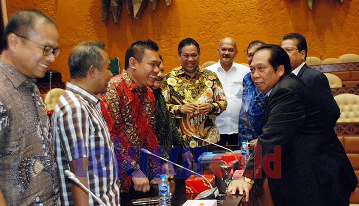 Capt Anthon Sihombing Terima  Komisi D DPRD Sumut