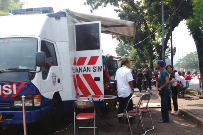 Ini Lokasi Layanan SIM Keliling Untuk Warga DKI